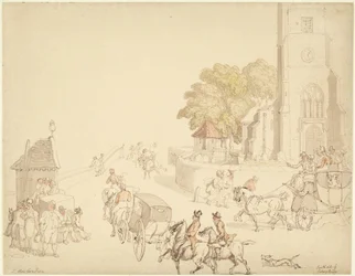 Zuidkant van Putney Bridge