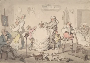 De kapperszaak, 1785-1805