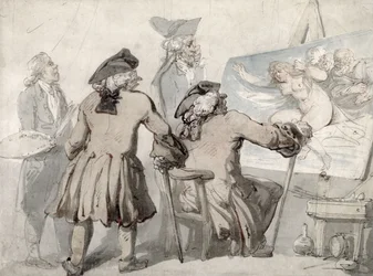 De kenners, ca. 1790