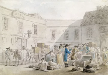 Het douanekantoor in Boulogne