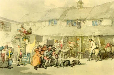 Het Posthuis, ca. 1800, 1942