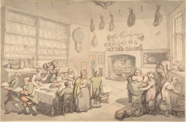 De keuken van de landheer
