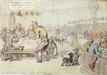 Het Wheatshief Eethuis, Salisbury Court, Fleet Street