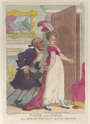 Touch for Touch of een vrouwelijke arts in volle praktijk, 1 mei 1811
