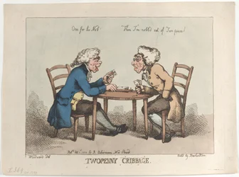 Twopenny Cribbage, [1 oktober 1799], heruitgegeven 1810
