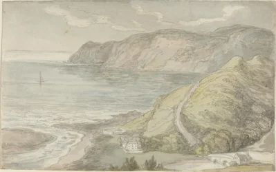 Uitzicht vanaf de Herberg in Lynton