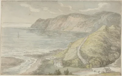 Uitzicht vanuit de Inn at Lynton