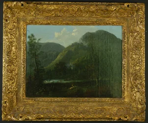 Rydal Hall, c.1790 olieverf op doek