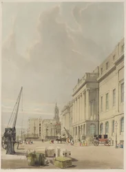 Londen zoals het is: Deur, Het Douanehuis