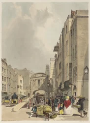 Londen zoals het is: Temple Bar, vanaf de Strand