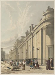 Londen zoals het is: De Bank, kijkend naar het Mansion House
