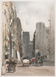 Pittoreske Architectuur in Parijs, Gent, Antwerpen, Rouen: Notre Dame, Parijs