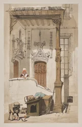 Pittoreske architectuur in Parijs, Gent, Antwerpen, Rouen: Rue des Marmousets, Parijs