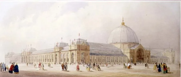 De gebouwen van de Internationale Tentoonstelling, South Kensington