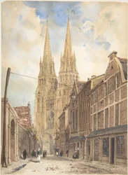 Gezicht op Bayeux