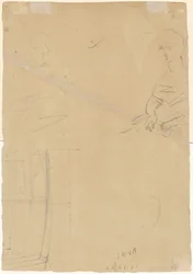 Figurenstudies (verso)