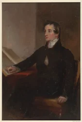 Studie voor "De Eerwaarde Thomas Stockton," San Francisco Museum of Fine Arts, San Francisco, CA