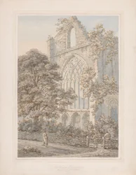 Westelijk Venster van Tintern Abbey