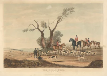 Twee van een set van vier: De koninklijke jacht. 1. De ontmoetingsplaats.