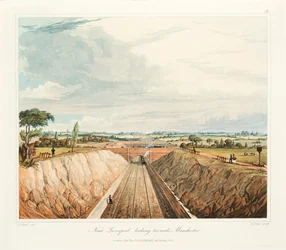 Dichtbij Liverpool, kijkend naar Manchester, 1831