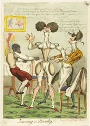 Een dandy rijgen