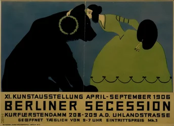 Berliner Secession 1906 / T. Heine / Poster, 1906