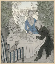 De kandidaat voor het predikambt (Taferelen uit het gezinsleven, nr. 13)