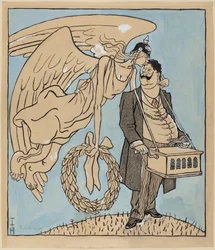 De Roland van Berlijn; Simplicissimus IX/13, 1905