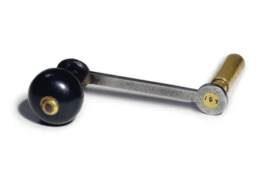 Sleutel van een William en Mary slagwerk tafelklok met trek kwartier herhaling, nr. 167, ca. 1690