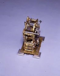 Miniatuur slagwerk bracket klok, nr. 222, ca. 1695