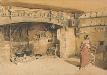 Boerderij Keuken in Brackham in Surrey