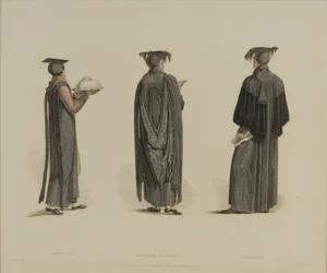Servitor, Bachelor of Divinity, Collector, gegraveerd door J. Agar, gepubliceerd in R. Ackermann
