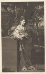 Mevr. Theresa (geboren Robinson) Parker
