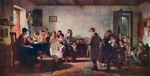 Een dames school, 1845, 1904