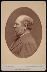 Portret van James Abram Garfield