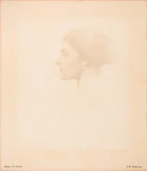 Hoofd van een meisje