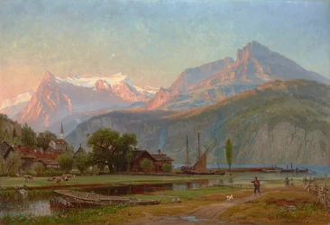 De Baai van Uri, Meer van Luzern (1859)
