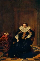 Portret van een dame