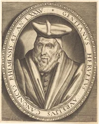 Gentien Hervet, Kanunnik van Reims