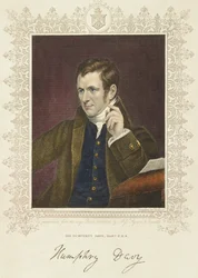 Humphry Davy, Britse chemicus en uitvinder, 1801