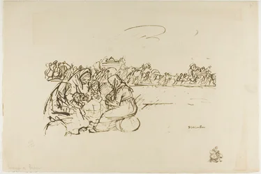 Evacuees uit Verdun, plaat dertig uit Actualités