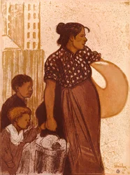 La Blanchisseuse, ca. 1900