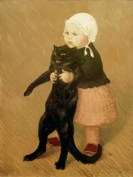 Het meisje met de kat