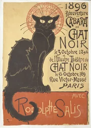 Heropening van het Cabaret du Chat Noir, 1896.