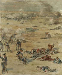 Slagveld in de Napoleontische oorlogen