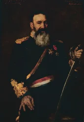 Generaal Piet Joubert, opperbevelhebber van de Nederlandse Zuid-Afrikaanse Republiek, 1890