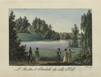 Het Elizabeth Paviljoen in Pavlovsk Park