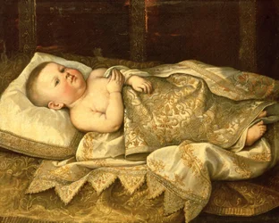Portret van Prins Leopold de Medici als Baby