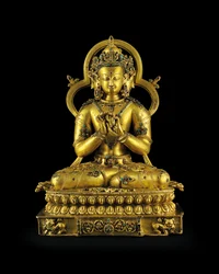 Figuur van Vairochana, Densatil