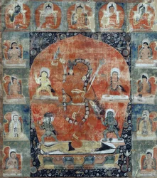 Tibetaanse cultuur: Samvara Mandala (detail)